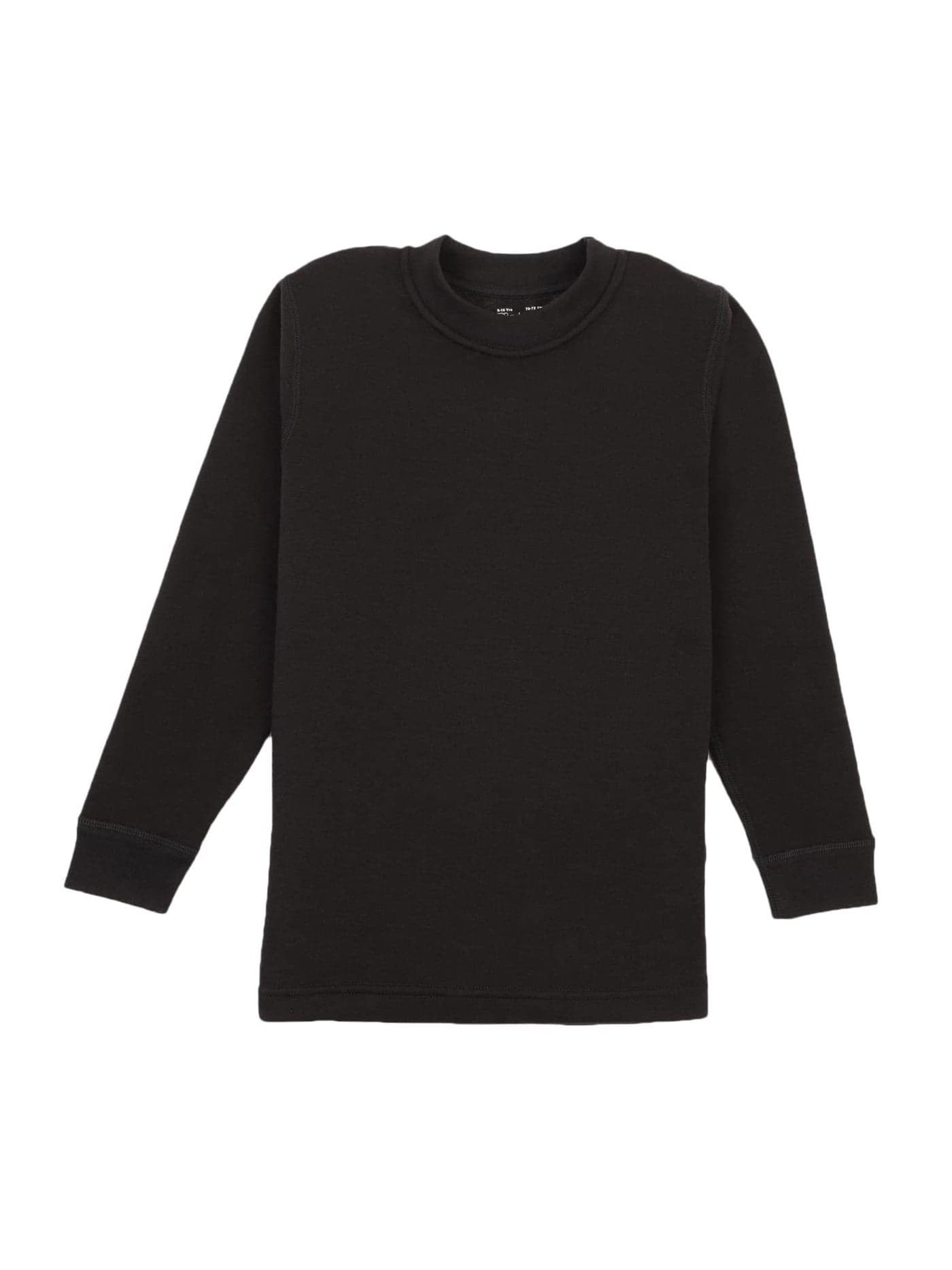BODYCARE Heat MAX - Fur Fleece Inside Unisex Kids Round Neck fuull Sleeves Thermal Gold Plus Premium Range for Very high Warmth