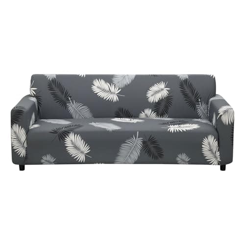 Bigkart Elastic Sofa Covers for 3 Seater Sofas | Polyster-Spandex, Stretchable, Sofa Covers for Single, Double and Triple Seater Sofas