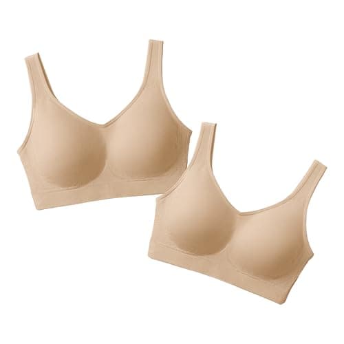 SHAPERMINT Bras for Women - Bras for Women no Underwire, Bralettes for Women with Support, Wireless Plus Size Bra