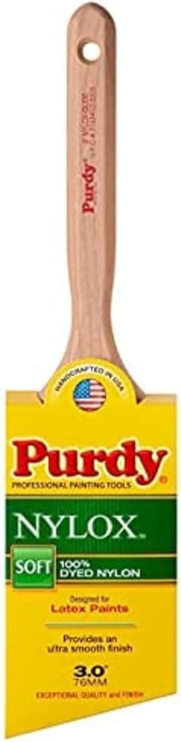 3 Purdy 144152230 Nylox Glide Angled Sash Paint Brush Tynex Nylon