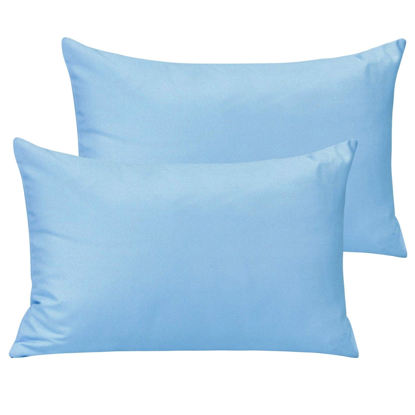 NTBAY Microfiber Toddler Pillowcases with Envelope Closure 2 Pack 100 Brushed Microfiber Super Soft Travel Kids Nursery Pillow Cases 14x20 Fits Pillows Sized 12x16 13x18 14x19 Sky Blue