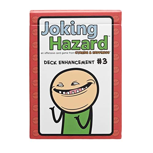 Joking Hazard Deck Enhancement 3 Expansion Pack for Fun Party Games by Cyanide Happiness 100 New Hilarious Comic Cards Perfect for Game Night Enhancement 3