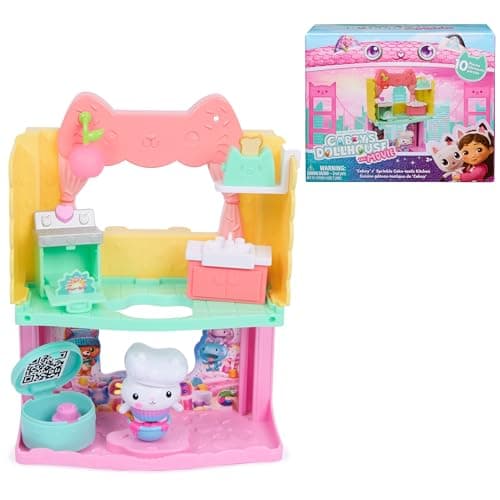 Gabbys Dollhouse The Movie Cakeys Sprinkle CakeTastic Kitchen Toy Figure Dollhouse Accessories Kids Toys for Girls Boys Ages 3 and Up