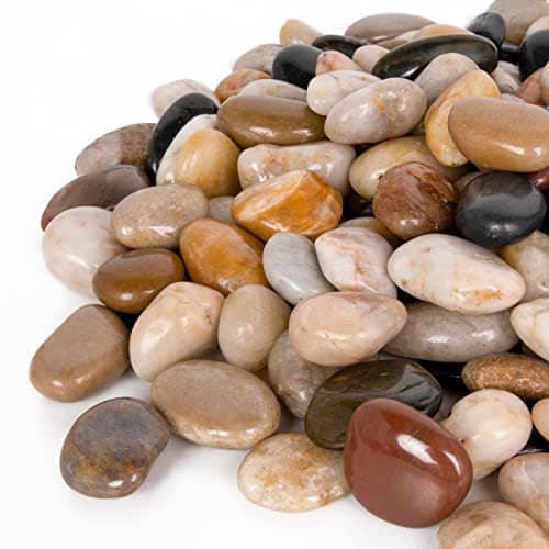 GASPRO 8-Pound Natural Decorative Polished Mix Pebbles