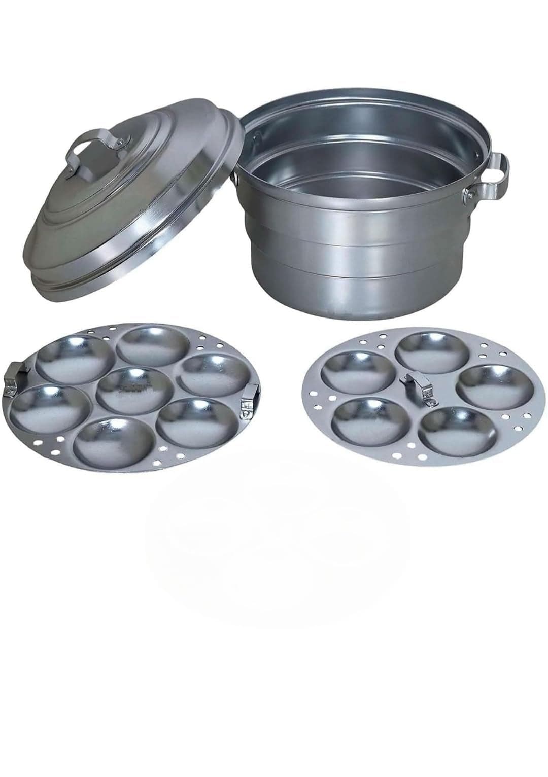 Subaa Anodized Aluminum Idly Maker and Idli Steamer Idly Pot Paanai Edly Maker (10)
