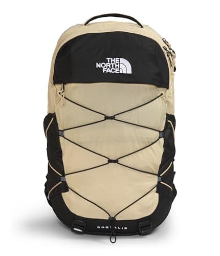 THE NORTH FACE Borealis Commuter Laptop Backpack | Water Repellent Finish, 16" Laptop Sleeve, Large Main Compartment for Everyday Carry, Gravel/TNF Black-NPF, One Size