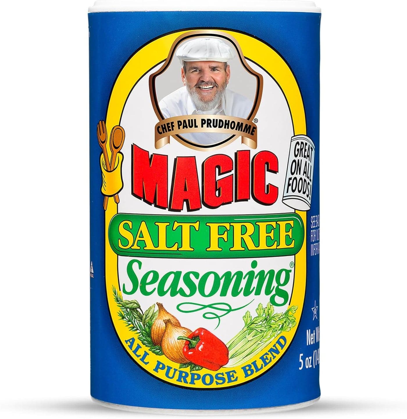 Magic Salt Free Seasoning by Chef Paul Prudhomme