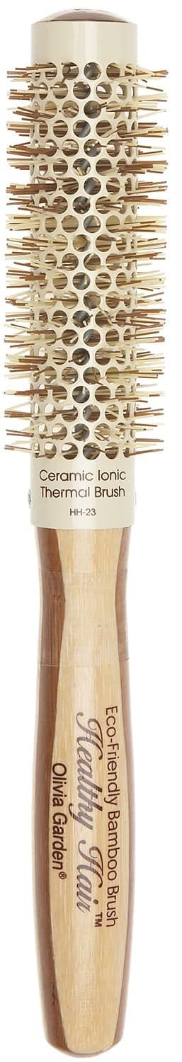 Olivia Garden Healthy Hair EcoFriendly Bamboo Ionic Thermal Round Hair Brush HH23 1