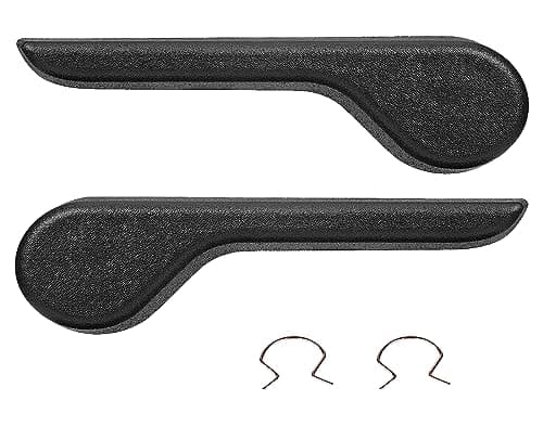 Lcyolada Seat Recliner Handle Lever Front Left+Right Side for 2007-2013 Chevy Chevrolet Avalanche Silverado Suburban, GMC Sierra Pickup Truck SUV,Replaces 15232598 15232594