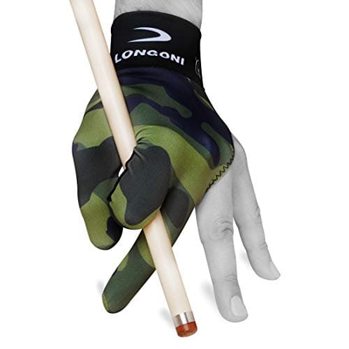 LONGONI Billiard POOL CUE GLOVE Fancy Military 1 for Left hand