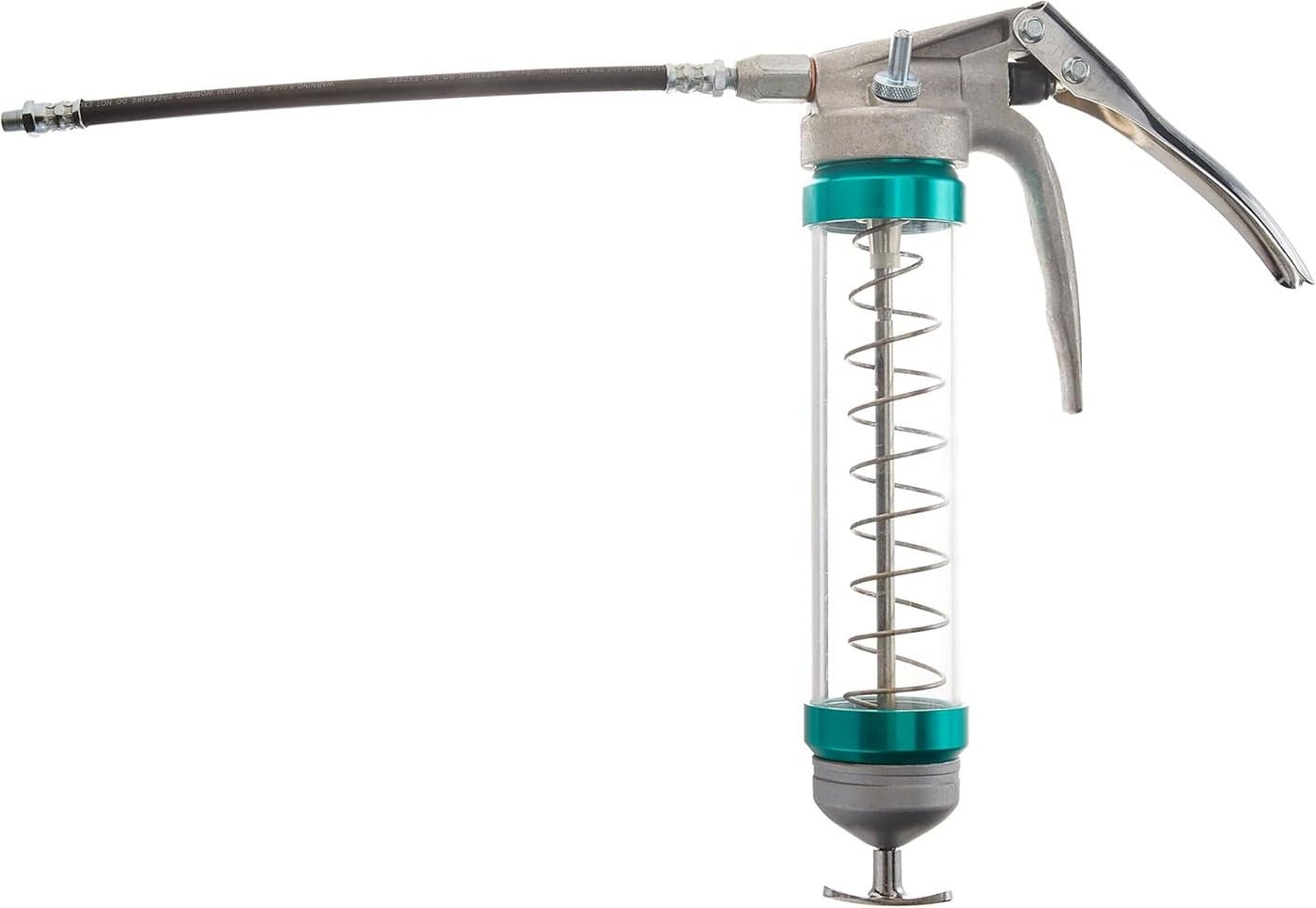 LubriMatic 30-721 Ultraview Pistol Grease Gun with Green Barrel