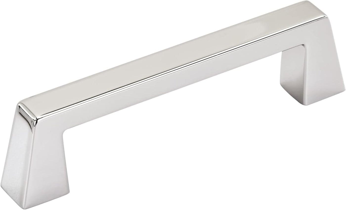 Amerock Cabinet Pull Polished Chrome 334 inch 96 mm Center to Center Blackrock 1 Pack Drawer Pull Drawer Handle Cabinet Hardware