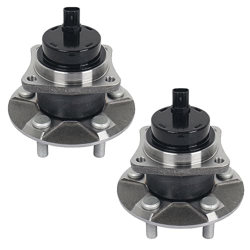 Autoround 512217 Pair Rear Wheel Bearing Hub Assembly fit for Toyota Corolla 2003-2008/ Prius 2004-2009/ Celica 2000-2005/ Matrix 03-08, Scion tC 05-10, Pontiac Vibe 03-08 FWD, ABS Models Only
