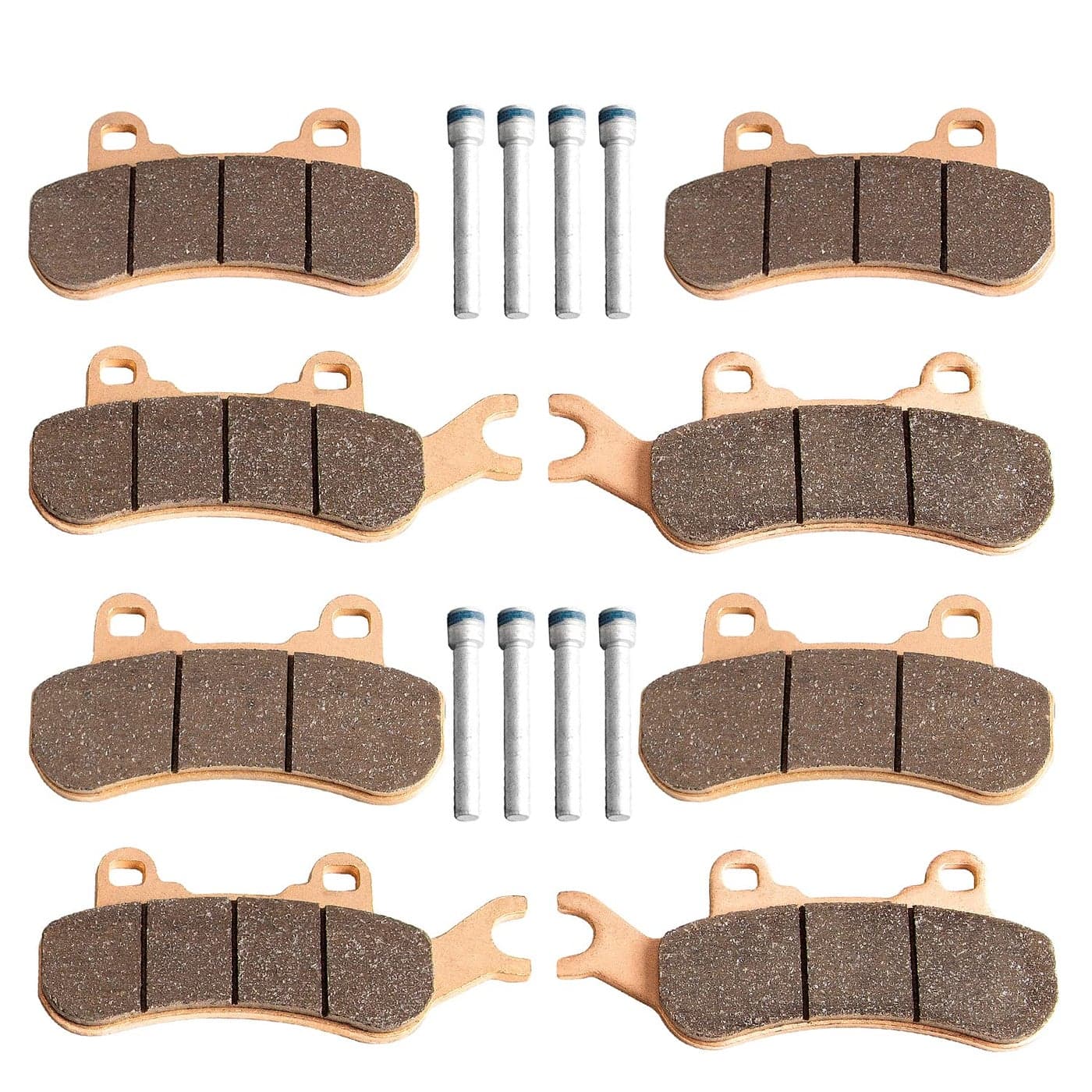 Brake Pads for 20172023 CanAm Maverick X34x4XRSMAX HighFriction Ceramic Formula Compatible with OEM 715900379715900380
