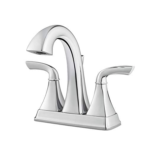 Pfister LG48-BS0C Bronson 2-Handle Centerset Bathroom Faucet, 4", Polished Chrome