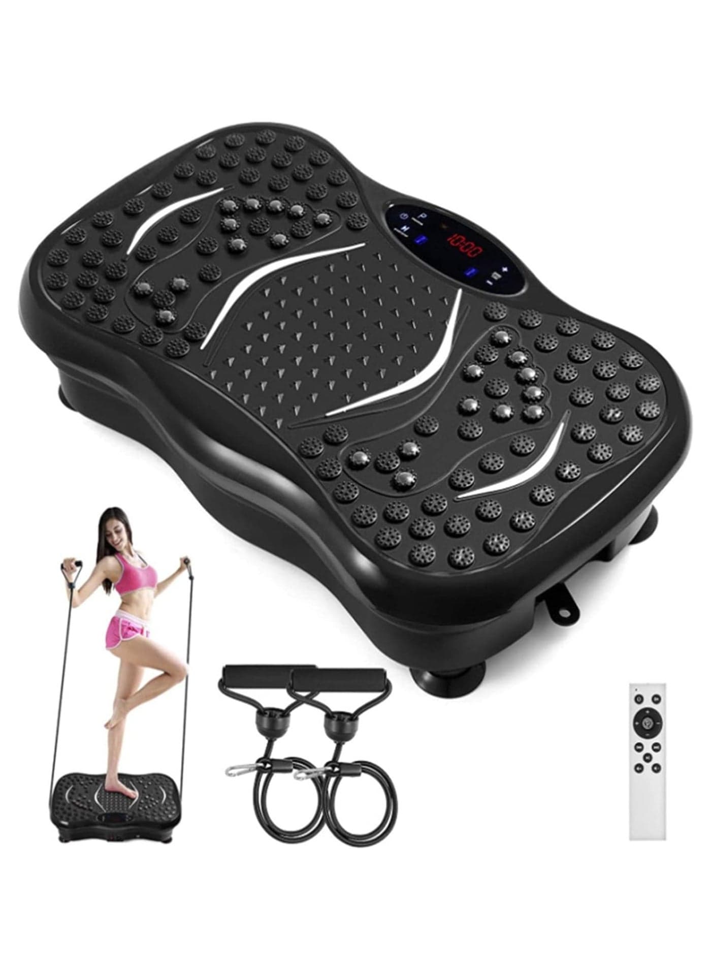 3D Vibration Plate Exercise Machine Power Fit Crazy Fit Massage Vibration Plate For Whole Body Slimming