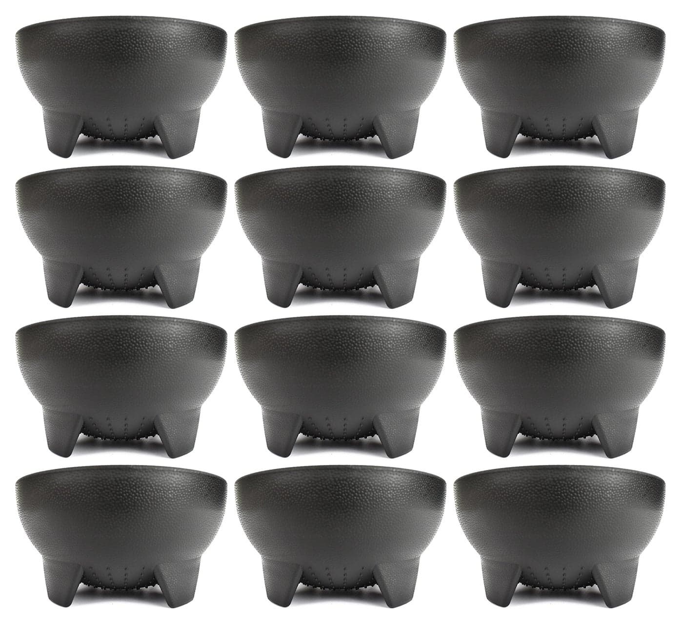 Set of 12 Black Black Duck Brand 45 Diameter 12 oz Salsa Bowls