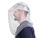 South to East Premium Mosquito Head Net for Insect 2 Pack Ultra Large Long Extra Fine Holes Fly Bug Protection Gear for Camping Hiking Fishing Gardening Safari Fit All Hats Light Grey