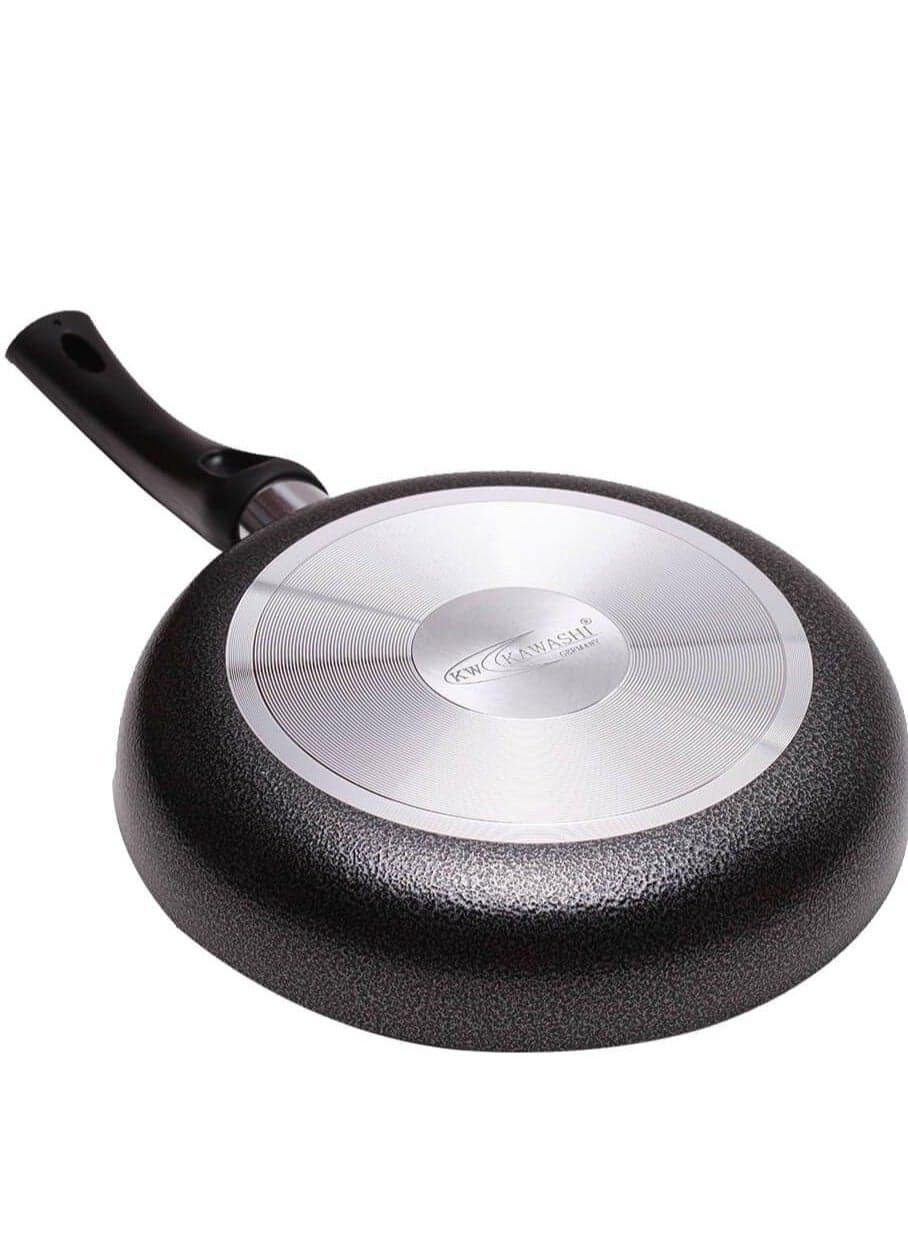 Kawashi Healthy Cooking Aluminium Non-Stick Active Frypan Black 20CM