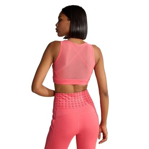 KICA High Impact & Full Coverage Mesh Sports Bra Red (XL)
