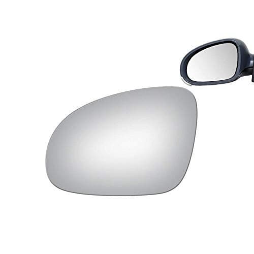 WLLW Mirror Glass Replacement fit for VW EOS GTI R32 Jetta Passat Rabbit Driver Side LH Non Heated
