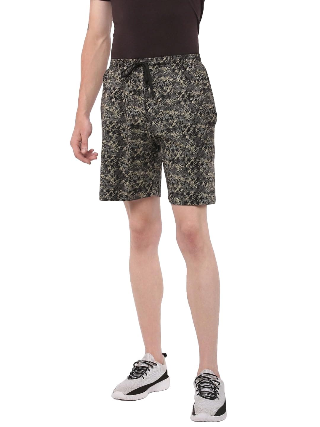 Dollar All Over Print Stylish Men Shorts/Bermuda with One Side Zipper