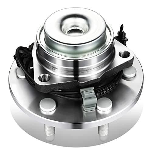 DNA MOTORING OEM-WHA-0024 Front Wheel Bearing Hub Assembly Compatible with 2007-2013 Silverado/Sierra 1500 RWD