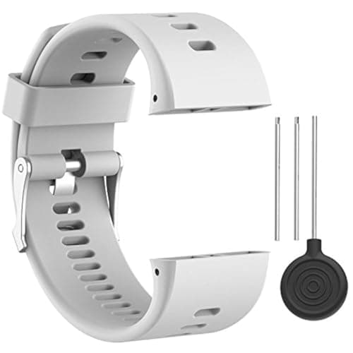 QGHXO Band for Polar V800, Soft Adjustable Silicone Replacement Wrist Watch Band for Polar V800 (No Tracker)