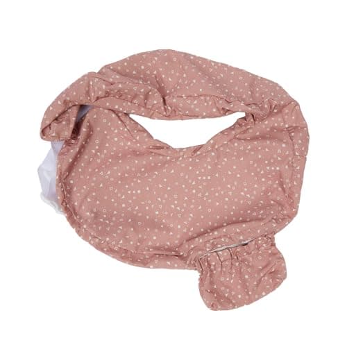My Brest Friend Original Nursing Pillow Cover Slipcovers for Baby Adjustable Fit Easy Care Durable Original Nursing Pillow Not Included Dusty Rose Geo