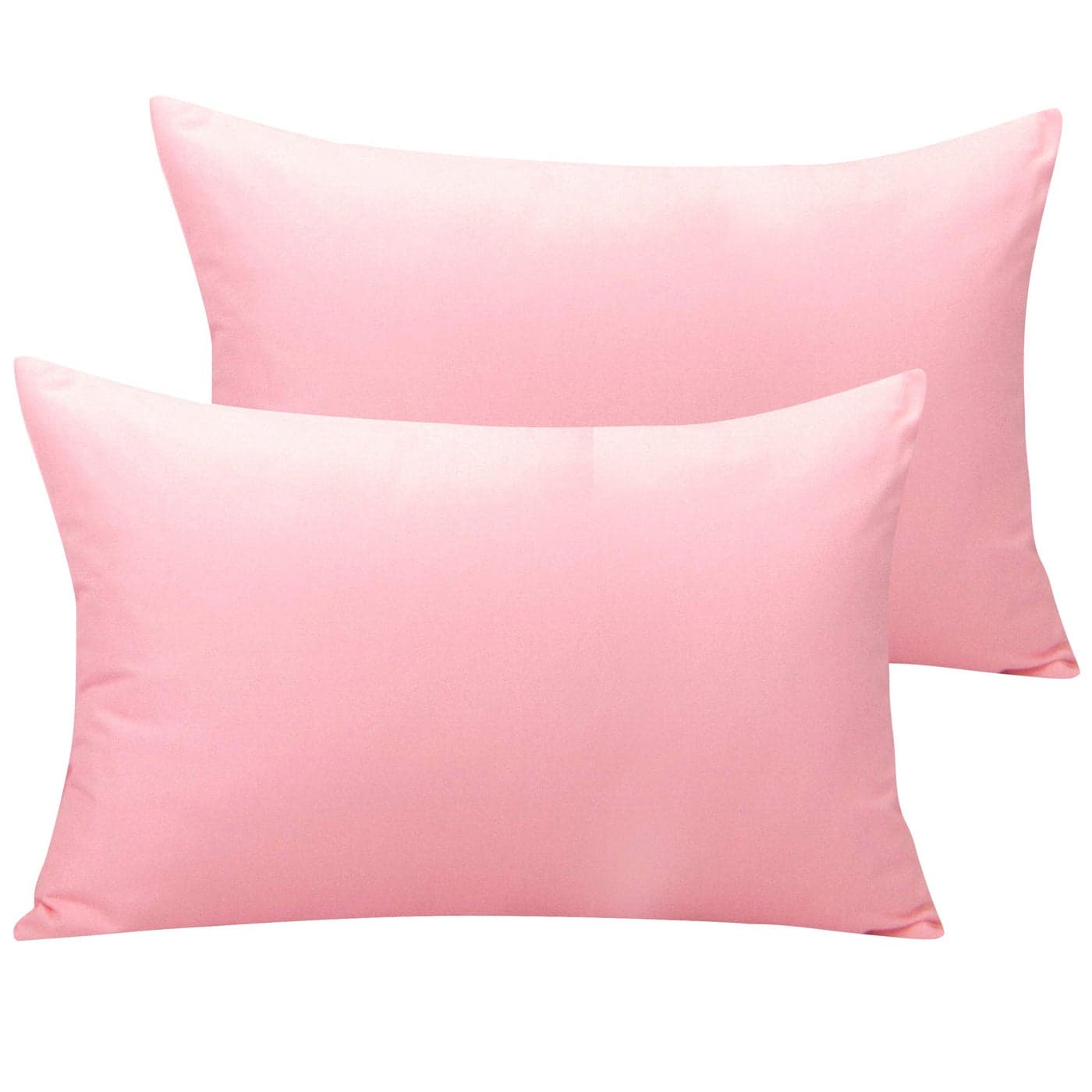 NTBAY Microfiber Toddler Pillowcases with Envelope Closure 2 Pack 100 Brushed Microfiber Super Soft Travel Kids Nursery Pillow Cases 14x20 Fits Pillows Sized 12x16 13x18 14x19 Pink