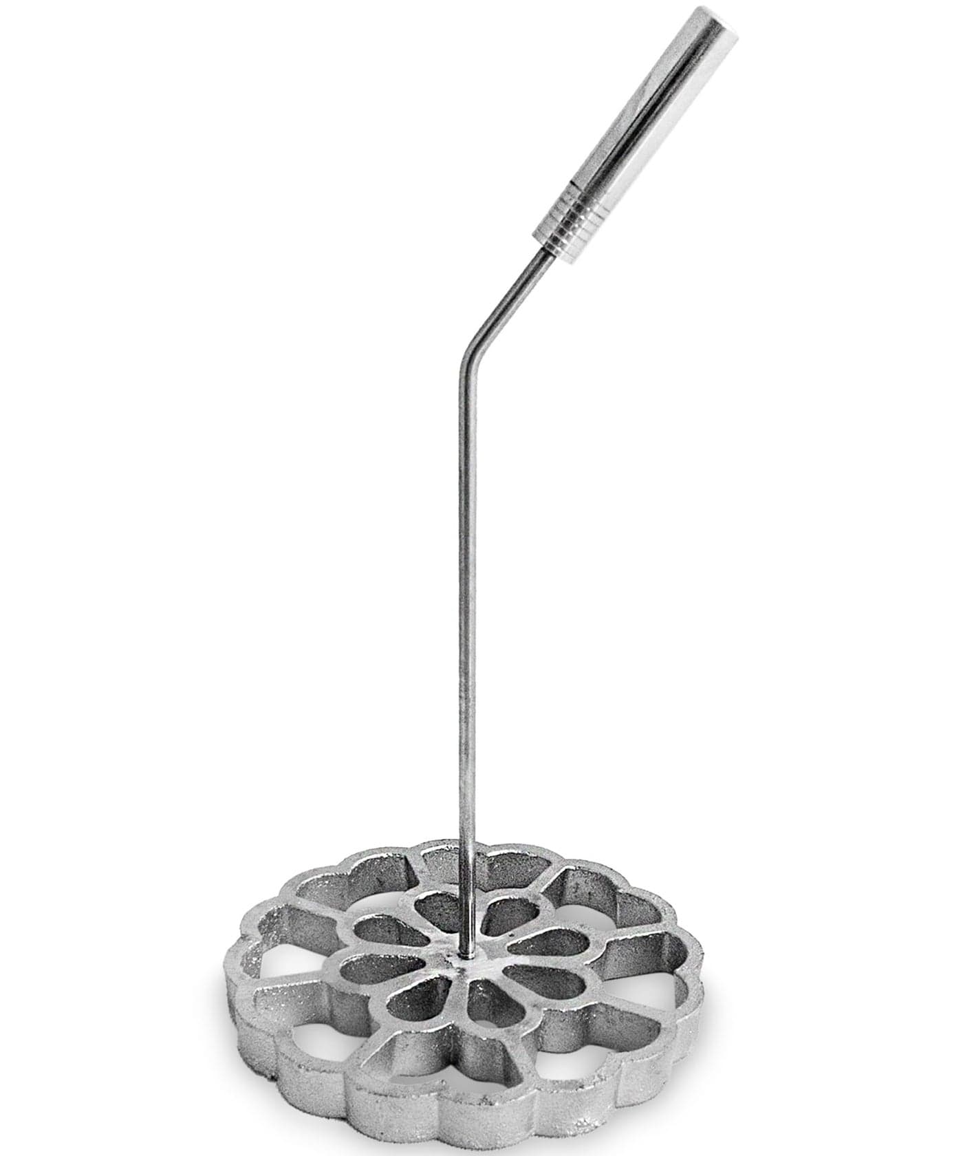 Bunuelos Mold with Handle XLarge 57 in Cast Aluminum Molde para Buuelos de Viento Mexicanos Buuelos de Viento Moldes Bunuelo Mold Mexican Cookware Rosette Iron Set with Handle