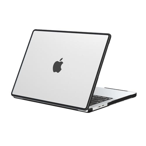 BlueSwan Case Compatible for MacBook Pro 16 inch M5 2026 2025-2021 M4 M3 M2 M1 Pro/Max Chip,A3429 A3428 A3403 A3186 A2991 A2780 A2485,Anti-Scratch Flexible Laptop Cover with Grippy Matte Texture,Black