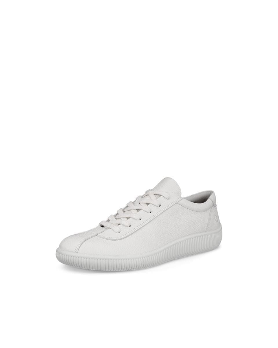 ECCO Mens Soft Zero Premium Sneaker White 77 5