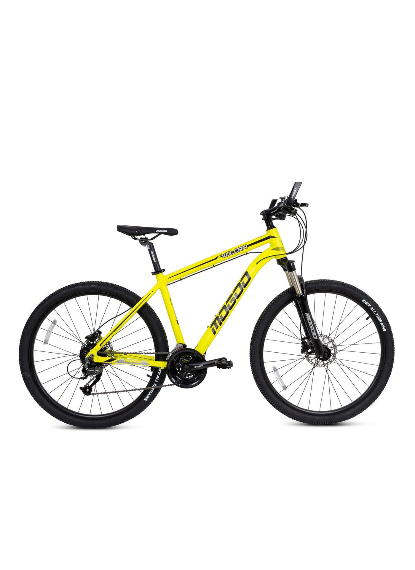 Vulcan Alloy Mountain Bike 27.5 Inch, Yellow