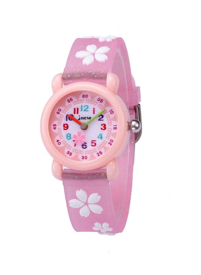 Kids Watch, Waterproof Watch Cartoon Silicone Band Wristwatch for 3-11 Years Old Girls