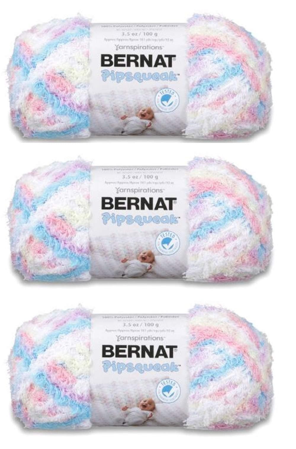 Bernat Pipsqueak Yarn (3-Pack) Sittin Pretty 162059-593153