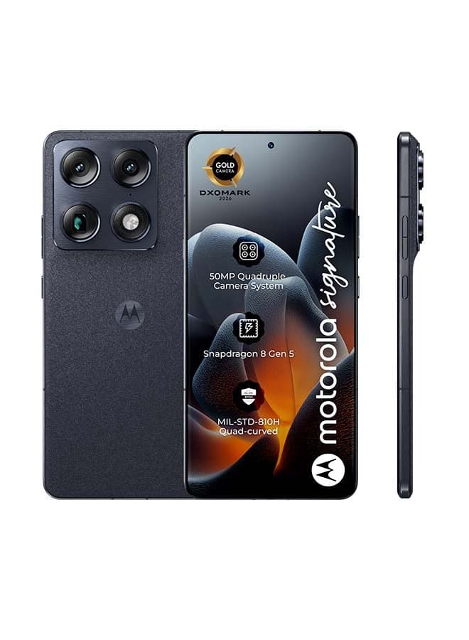 Signature 5G Dual SIM PANTONE Carbon (Dark Blue) 16GB RAM 512GB - Middle East Version