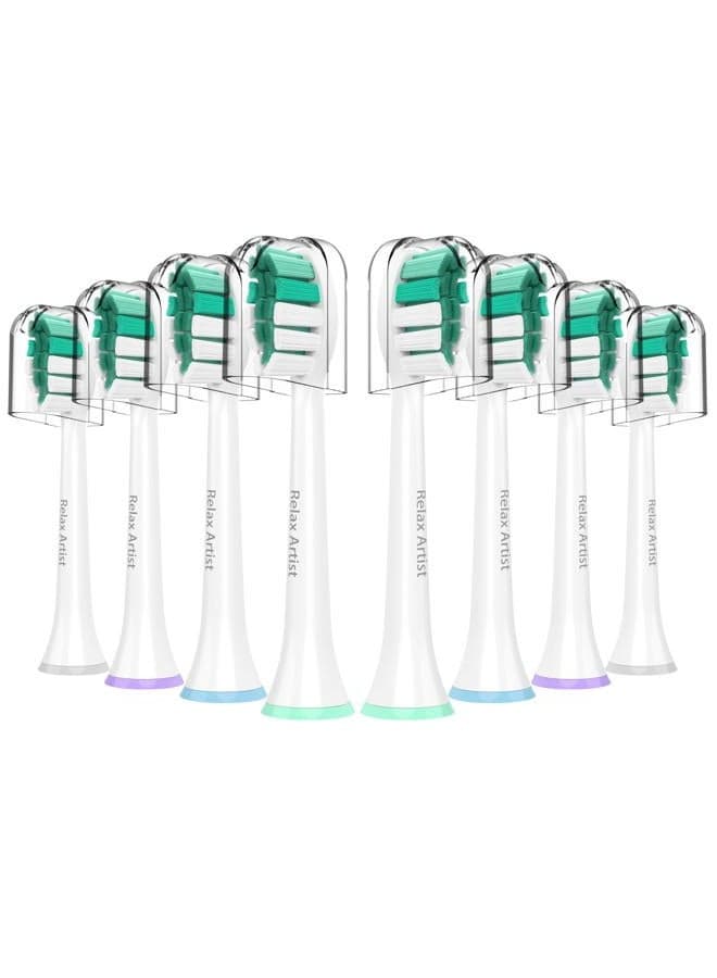 Toothbrush Replacement Heads for Sonicare Heads Replacement, for Philips Sonicare Electric Toothbrush Replacement Brush Heads, 8 Pack