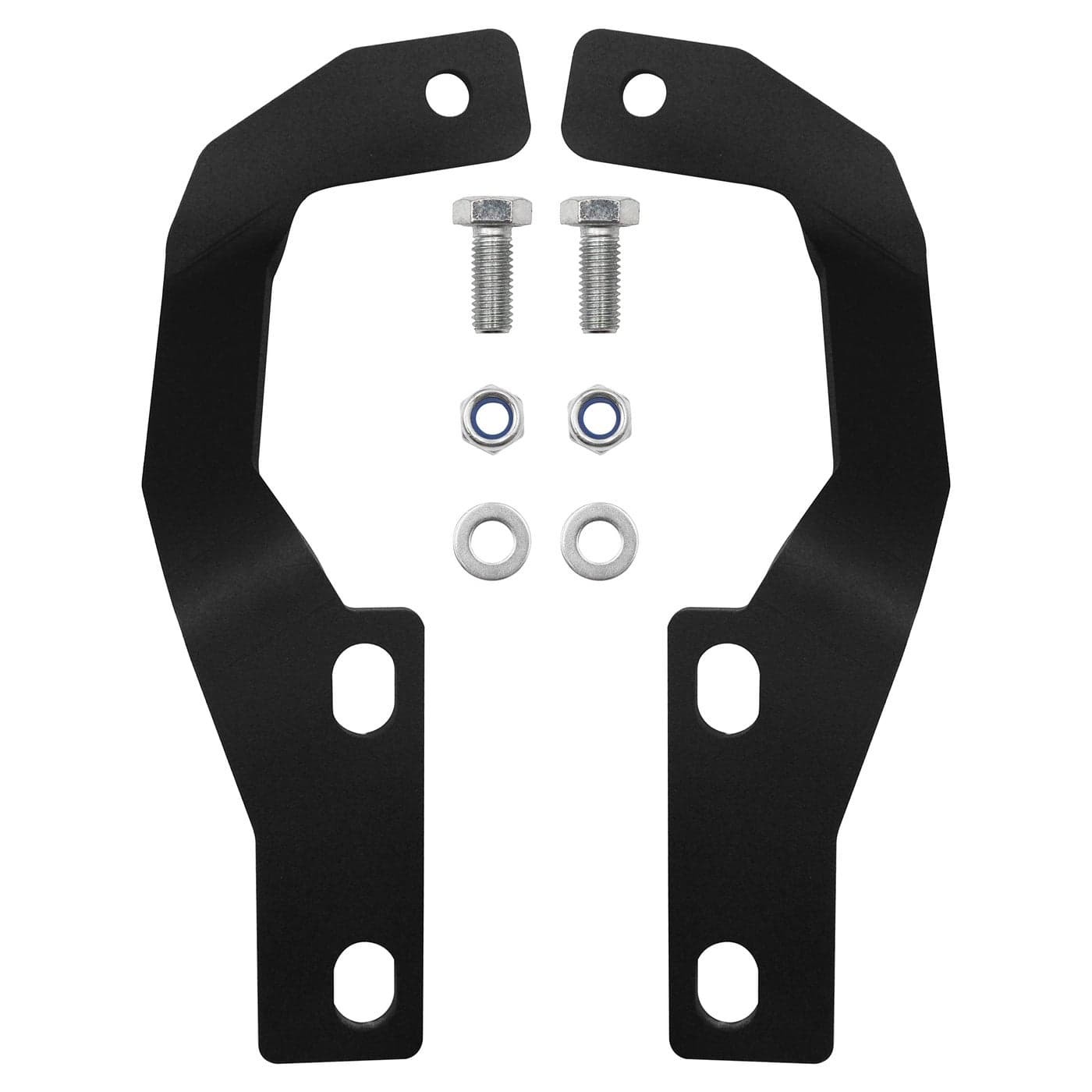 GreatUs LED Light Pod Metal Hood Mount Bracket KitDitch Hood Light Brackets Compatible with 2010 Toyota 4Runner