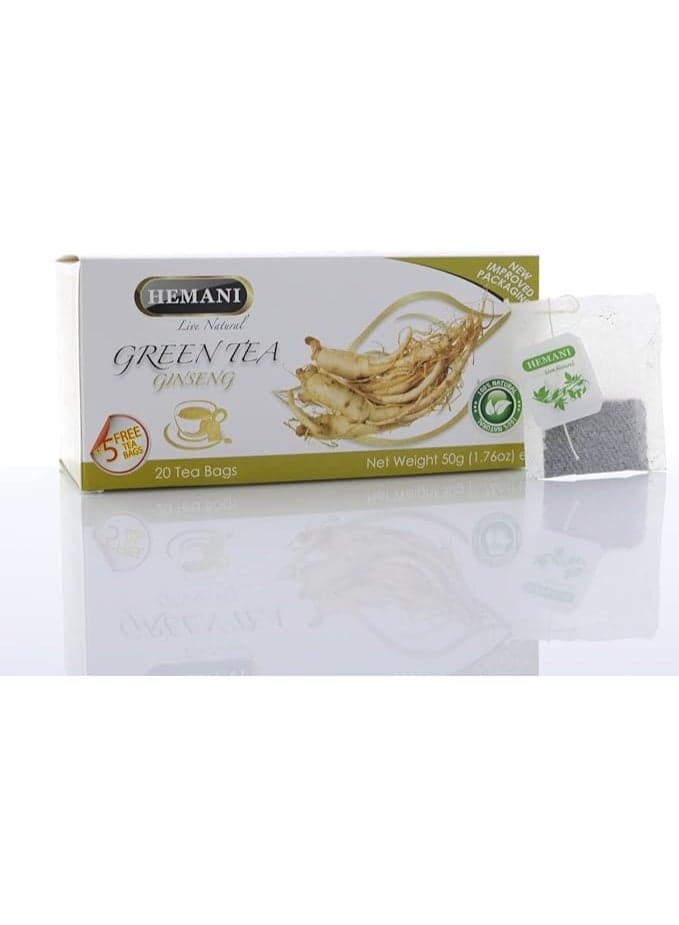 Hemani Ginseng Green Tea