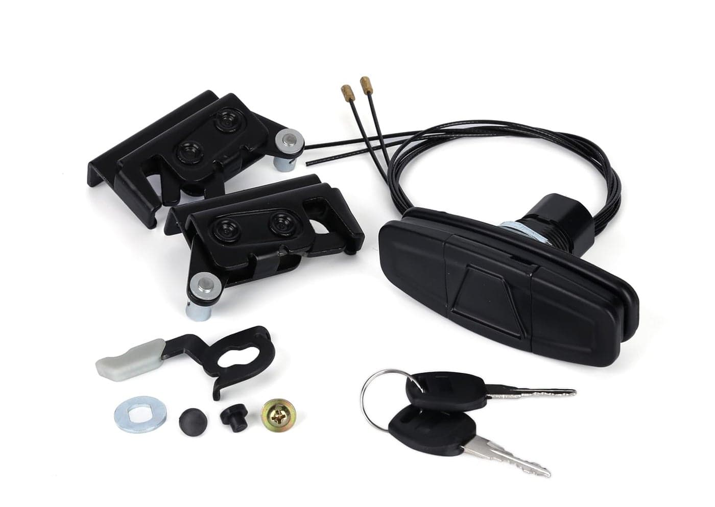 HIRABBIT 113436 Truck Cap Twist Handle That, Compatible with Leer Truck Caps 100XQ, 100XL, 100XR, and TSC700 with Striker Latches 83514/83515 (Black)