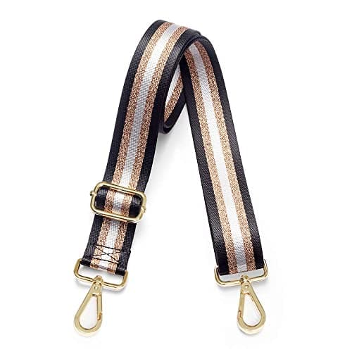 Styzere Adjustable Purse Strap Replacement for Women, 1.5" Wide Crossbody Shoulder Strap Bag Strap Boho Handbag Strap (Design I)