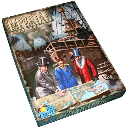 Rio Grande Games Imperial Strategy Board Game Economic Investing 26 Players Ages 12 34 Hours
