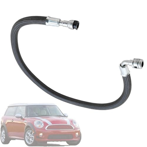 Inlet to High Pressure Fuel Pump Feed Line Hose Compatible with Mini Cooper R55 R56 R57 R58 R59 Fuel Pump Line Tube Replaces 13537605189 16122754462