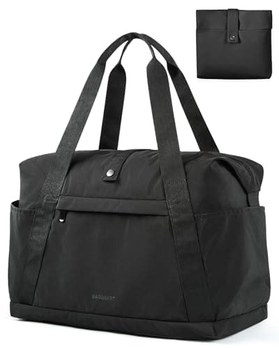 BAGSMART For Spirit Airlines Personal Item Bag, 23L Foldable Weekender Bags for Women Gym Tote Overnight Bag for Travel
