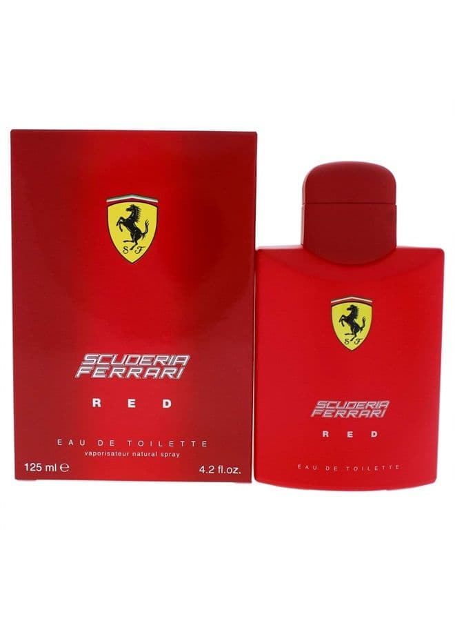Scuderia Red Eau De Toilette Spray, 4.2 Ounce