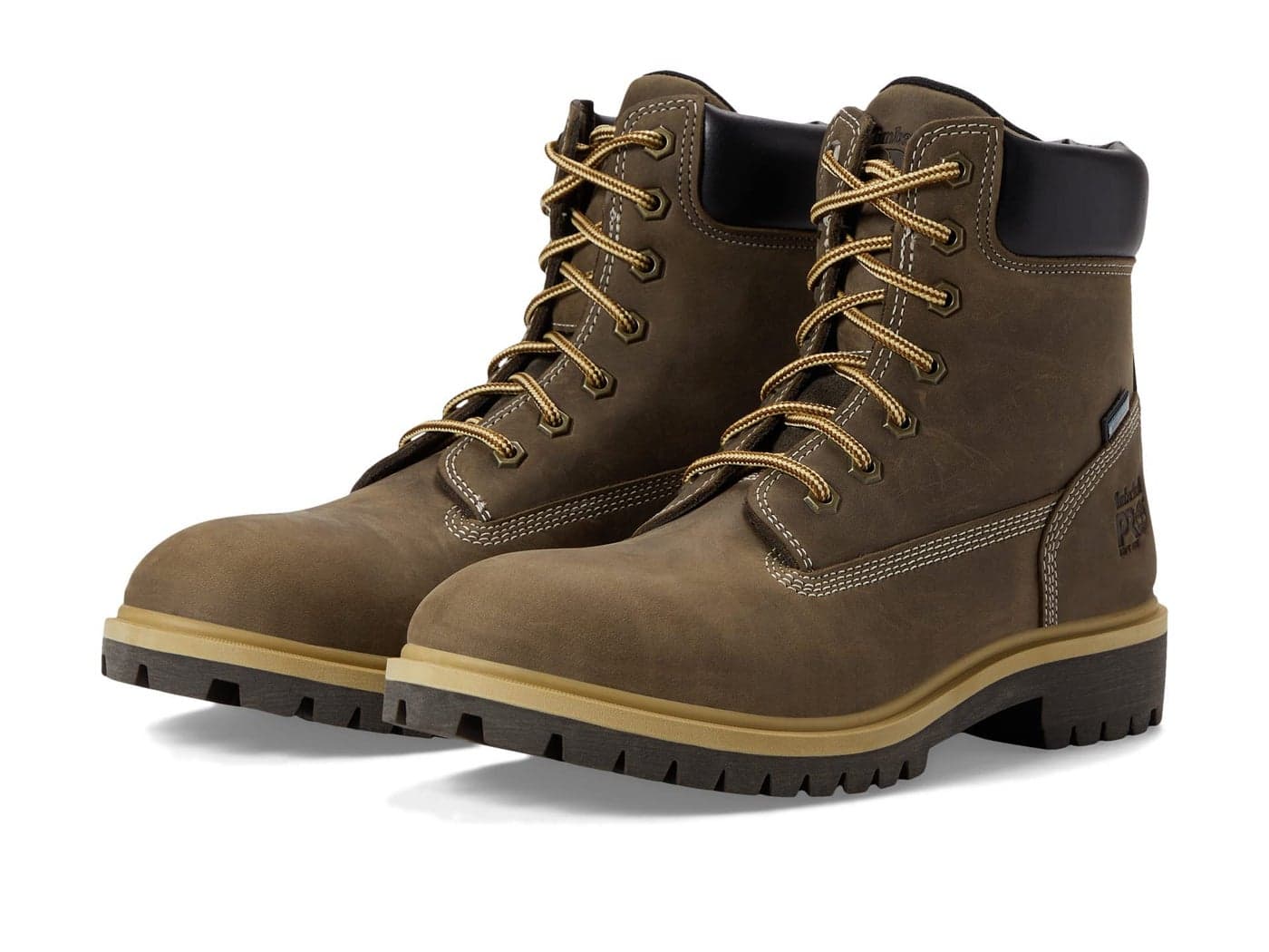 Timberland PRO Women's Direct Attach 6 Inch Soft Toe Insulated Waterproof Industrial Work Boot, Turkish Coffee, 11 M