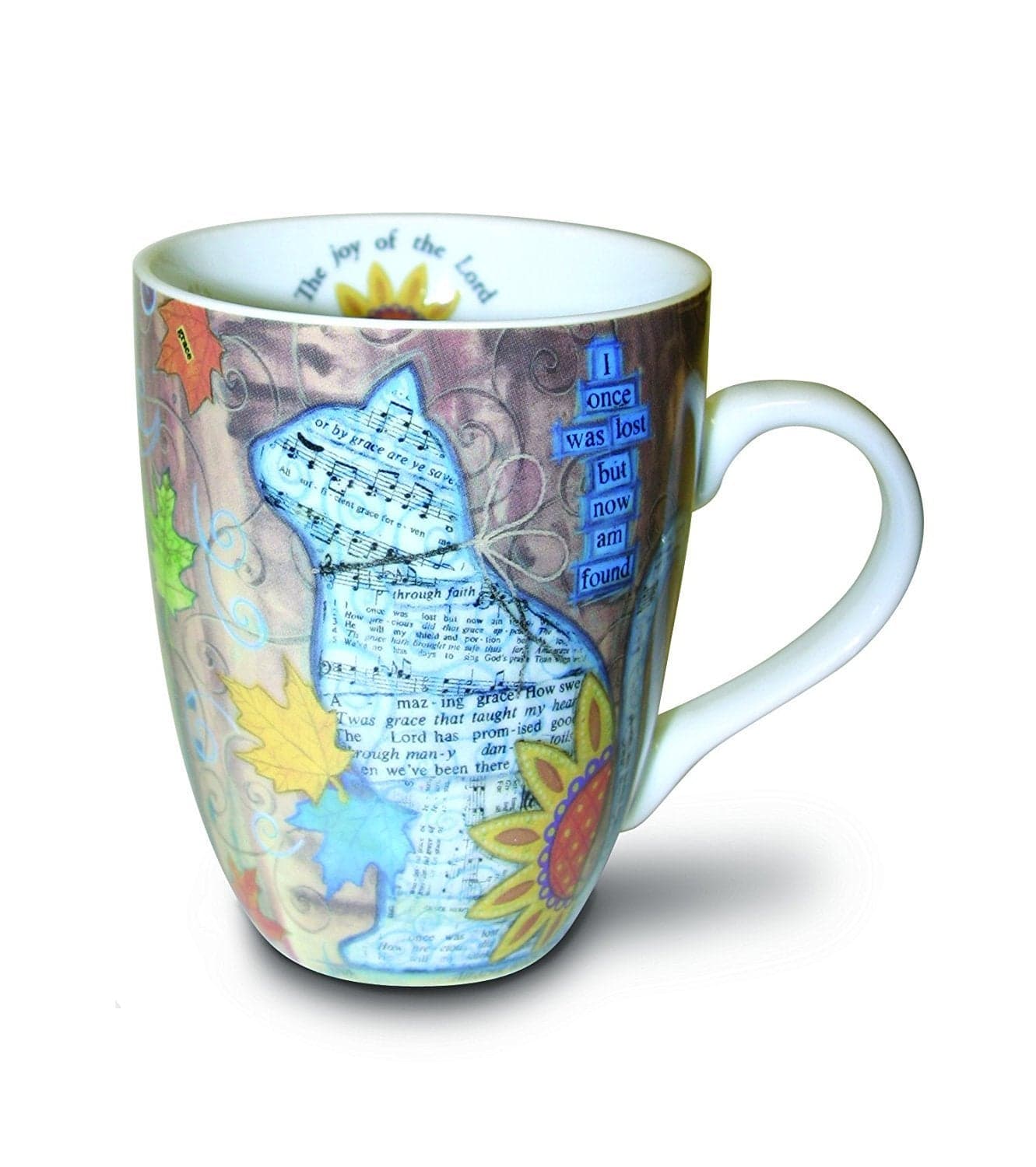 Divinity Boutique 22188 Boxed Ceramic Mugs 1 Count Pack of 1 Autumn Cat