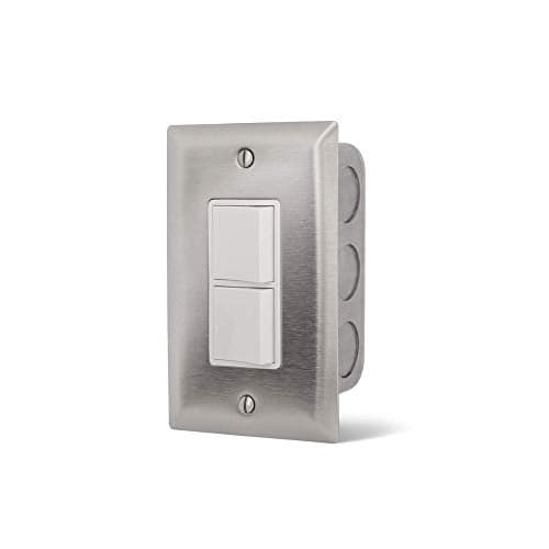 Infratech Duplex Stack Switch 14-4300 Single Wall Plate Controller