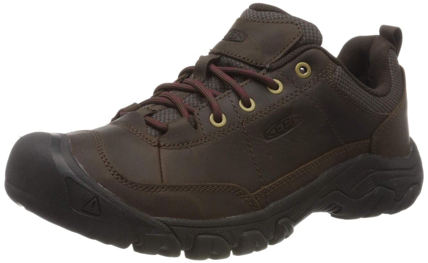 KEEN Men's Targhee 3 Oxford Casual Hiking Shoes, Dark Earth/Mulch, 11.5